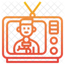 Repórter de TV  Ícone
