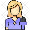 Avatar Feminino Profissao Ícone