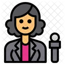 Reporter Avatar Jornalista Ícone