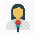 Reportero Noticias Prensa Icono