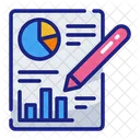 Reporting Documentation Presentation Icon