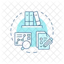 Reporting and analytics  Symbol