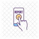 Reporting bullying incidents  Icon