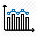 Representacion Estadistica Evaluacion Empresarial Analisis De Datos Icon