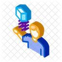 Virtual Realidade Representativo Icon