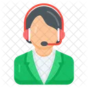 Representante De Atencion Al Cliente Atencion Al Cliente Servicio Al Cliente Icono