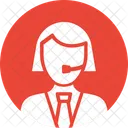 Representante del cliente  Icono