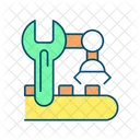 Representing predictive maintenance  Icon