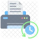 Reprint Print Refresh Icon