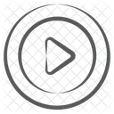 Reproducao De Video Botao De Video Botao Multimidia Ícone