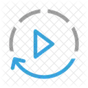 Auto-reproducción  Icono