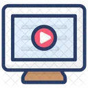 Video Viral Video Popular Video Marketing Icono