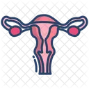 Reproductive System Ovary Fallopian Tube Icon
