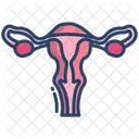 Reproductive System Ovary Fallopian Tube Icon
