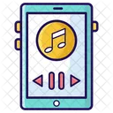 Reproductor De Musica Musica Movil I Pod Movil Icon