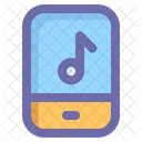 Musica Reproductor Pantalla Icono