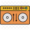 Musica Reproductor Boombox Icono