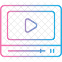 Reproductor De Video Video Reproductor Icono