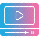 Reproductor De Video Video Reproductor Icono