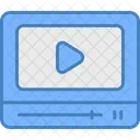 Reproductor De Video Video Reproductor Icono