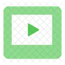 Video Reproductor Multimedia Icono