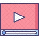 Mvideo Player Reproductor De Video Video En Linea 아이콘