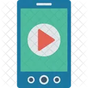 Reproductor De Video Movil Reproductor Icono