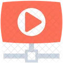 Video Reproductor Compartir Icono