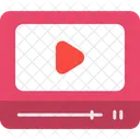 Reproductor De Video Video Reproductor Icono