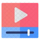 Reproductor De Video Video Multimedia Icono