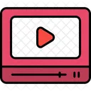 Reproductor De Video Video Reproductor Icono