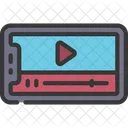 Video Reproductor Youtube Icono