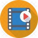 Pelicula Video Reproductor Icono