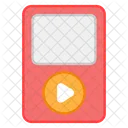 Reproductor De Mp 3 Dispositivo De Musica Dispositivo De Audio Icono