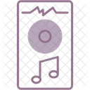 Leitor De Musica Musica I Pod Ícone