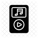 Reprodutor de música  Ícone