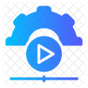 Player De Video Reproducao Configuracoes Ícone