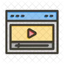 Video Multimidia Streaming De Video Icon