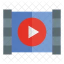 Player De Video Filme Video Ícone