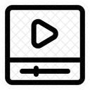 Video Player Reproduzir Ícone
