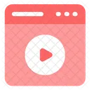 Video Player Midia Ícone