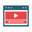 Reprodutor De Video Video Multimidia Ícone