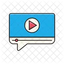 Video Player Reproduzir Ícone