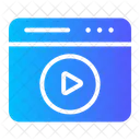 Reprodutor de vídeo  Icono
