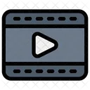 Reprodutor de vídeo  Ícone
