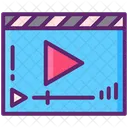 Reprodutor de vídeo  Ícone