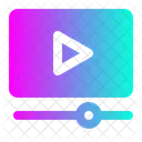 Player De Video Video Multimidia Ícone