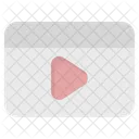 Reprodutor de vídeo  Ícone