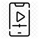 Reproduzir Video Interface Do Usuario Musica E Multimidia Icon
