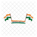 India Flag Independence Icon